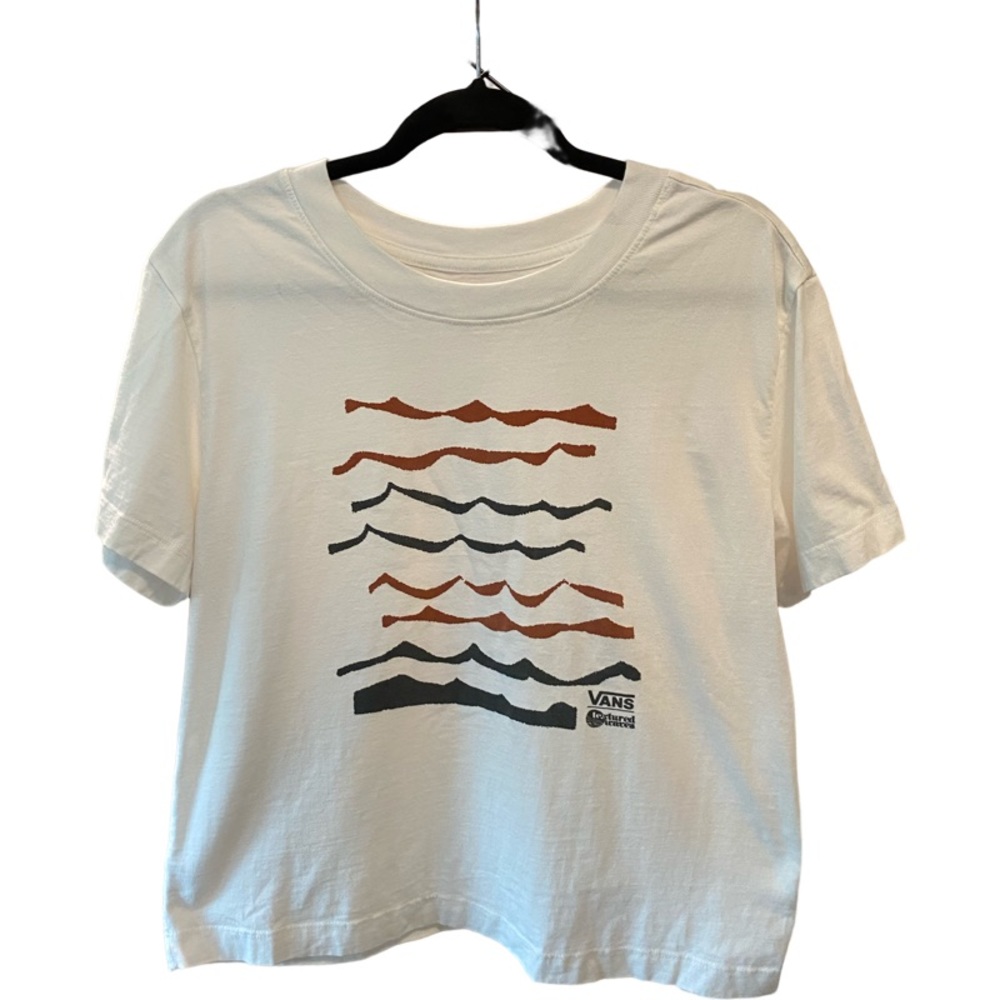 Vans X Textured Waves Boxy T